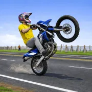 Play Moto Wheelie 3D Game